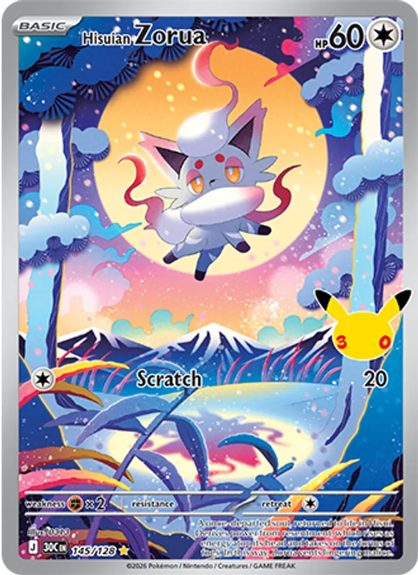 Hisuian Zorua 145/128