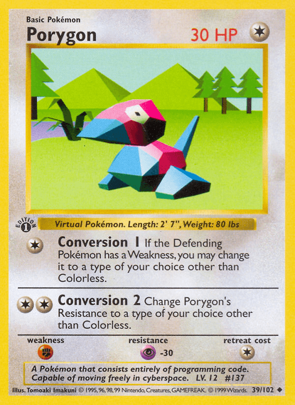 Porygon 39/102