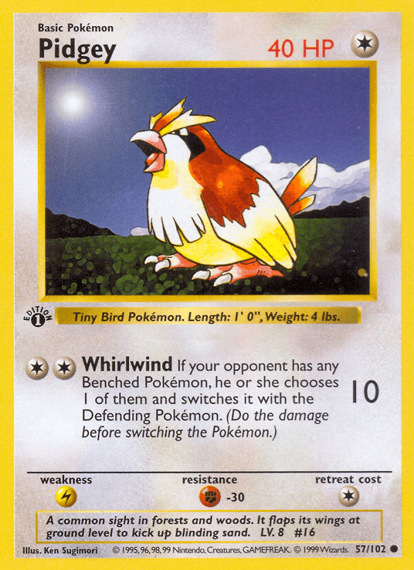Pidgey 57/102
