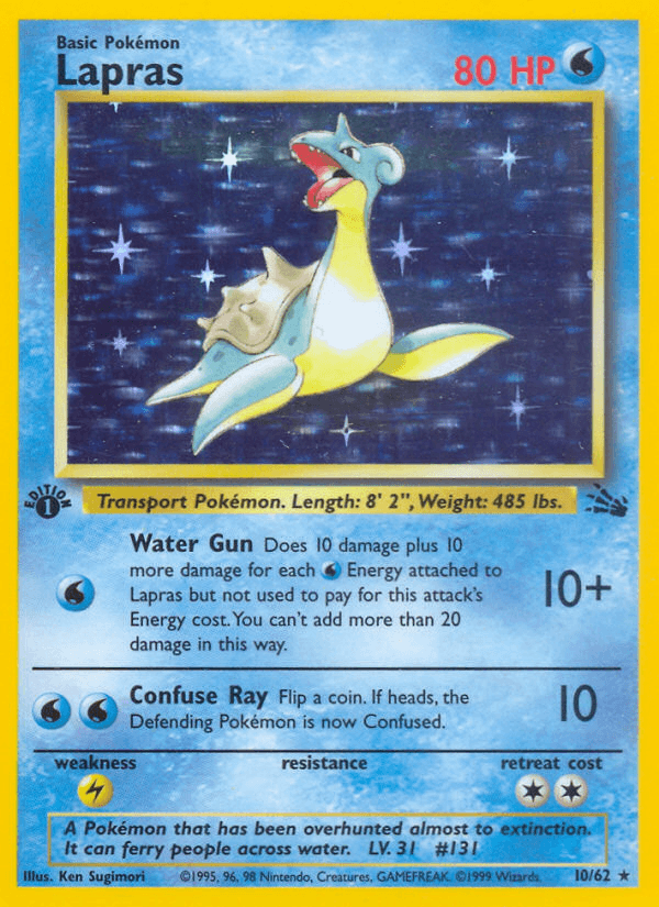 Lapras 10/62