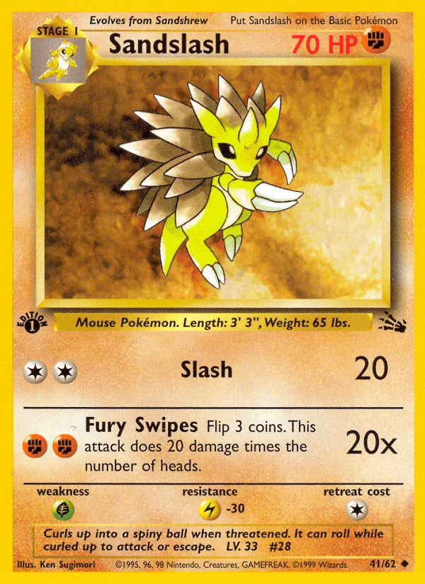 Sandslash 41/62