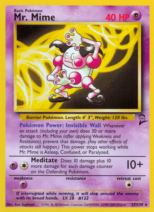 Mr. Mime 27/130