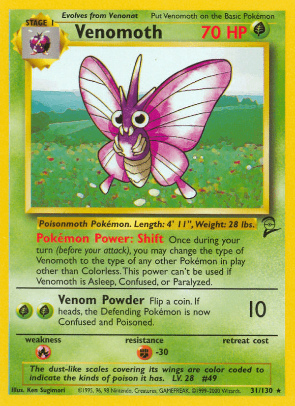 Venomoth 31/130