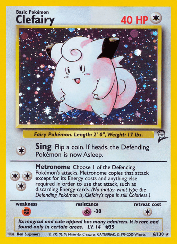 Clefairy 6/130