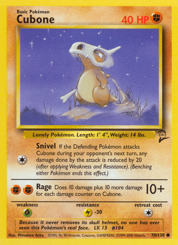 Cubone 70/130