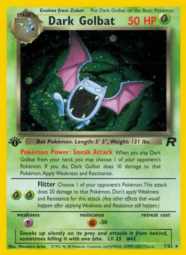 Dark Golbat 7/82