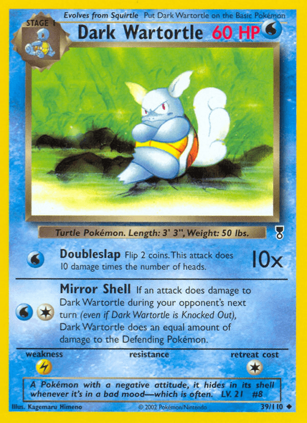 Dark Wartortle 39/110