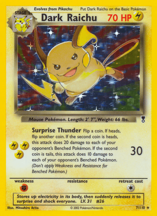 Dark Raichu 7/110