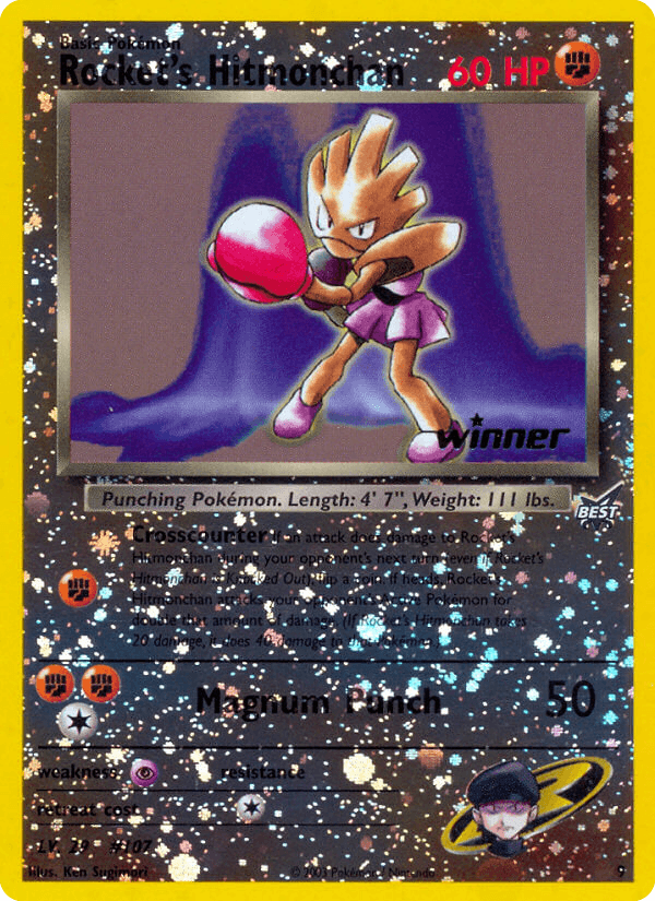 Rocket's Hitmonchan 9/9