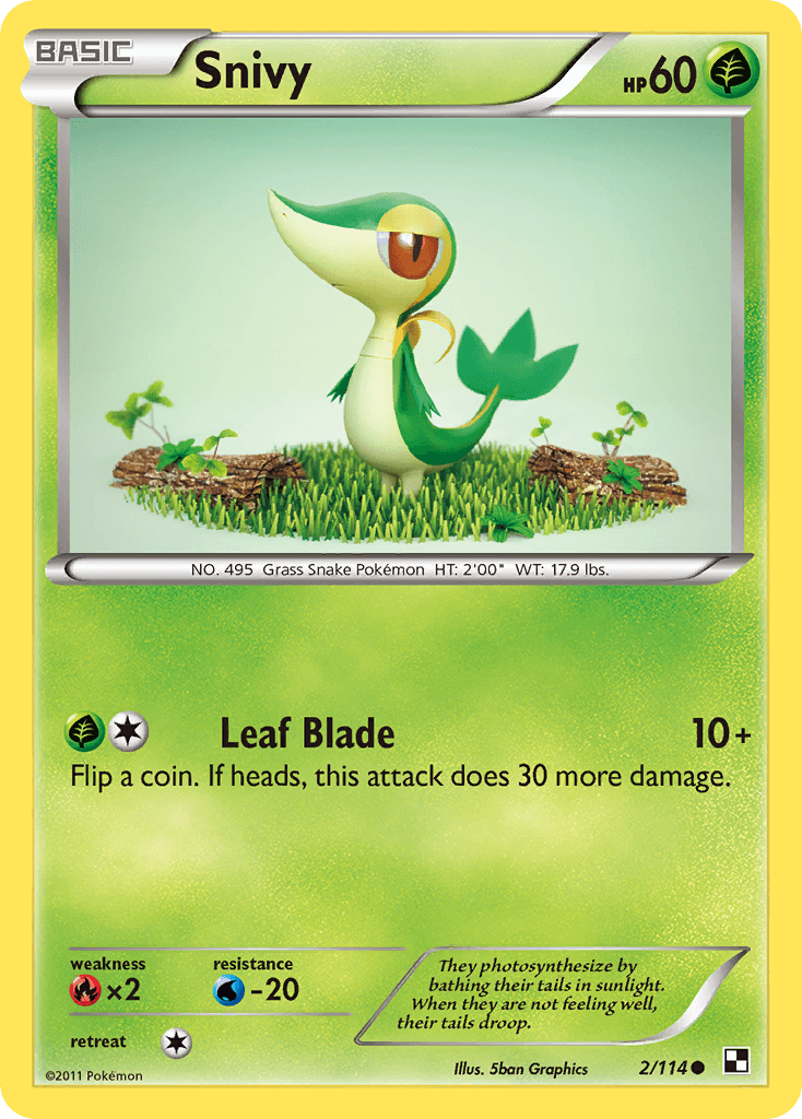 Snivy 2/114