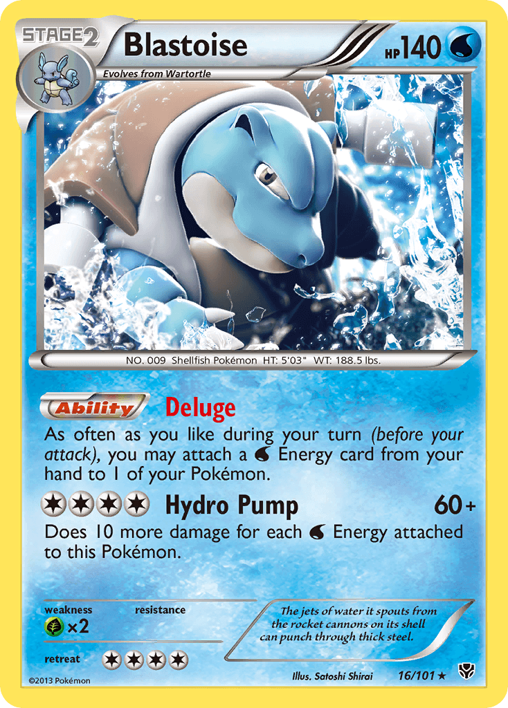 Blastoise 16/101