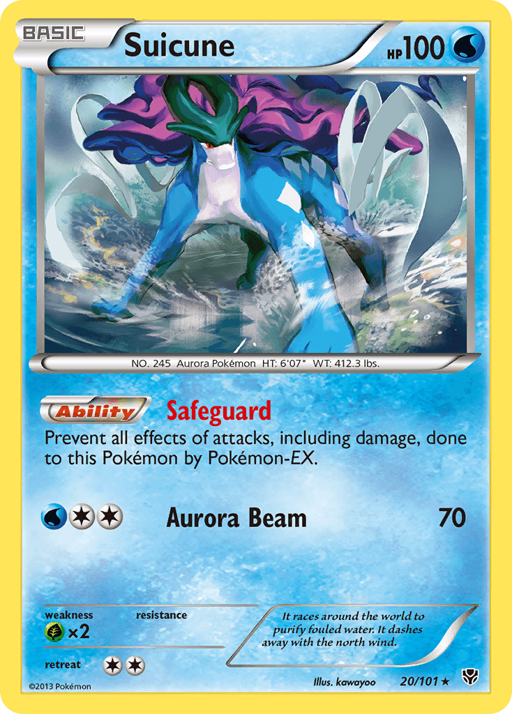 Suicune 20/101