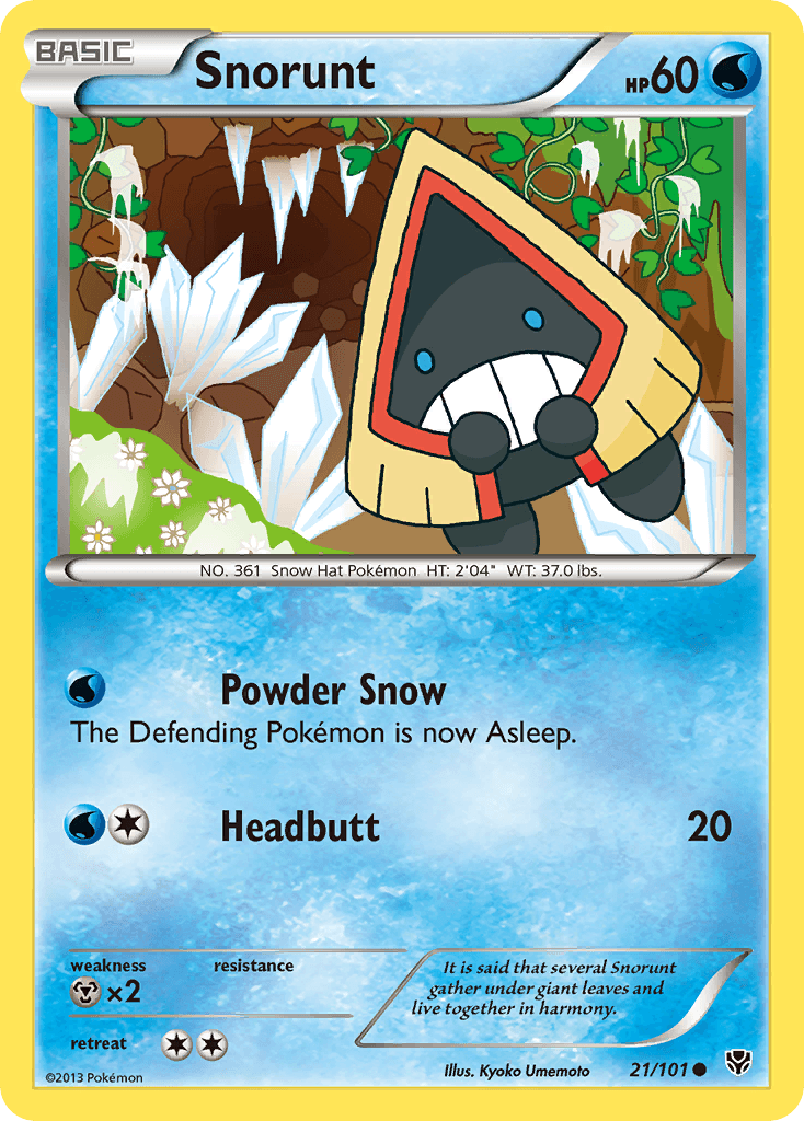 Snorunt 21/101