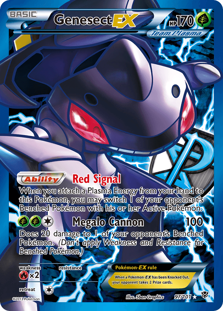 Genesect-EX 97/101