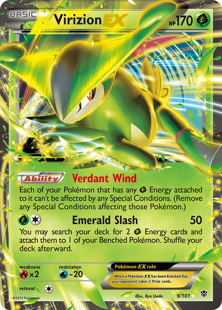 Virizion-EX 9/101