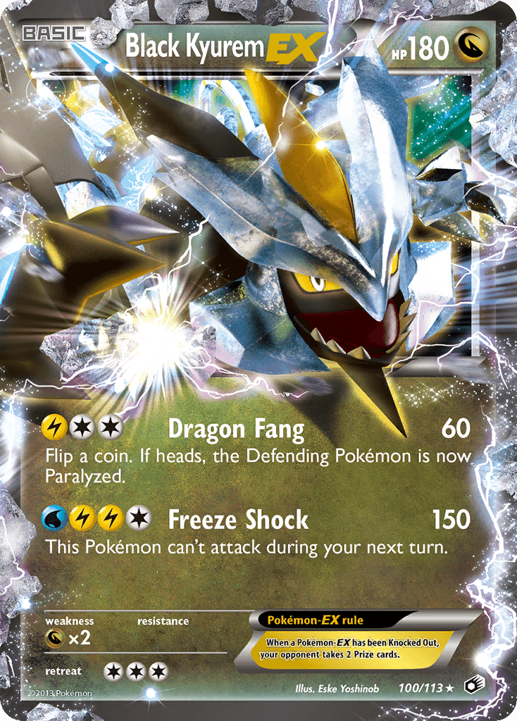 Black Kyurem-EX 100/113