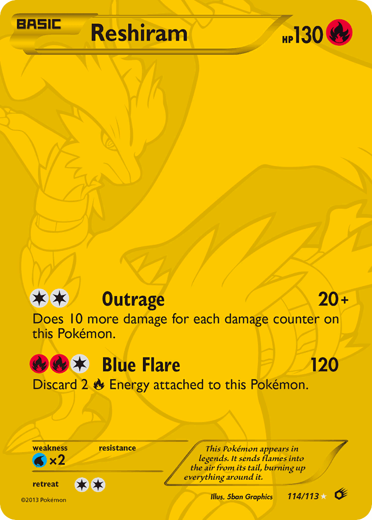 Reshiram 114/113