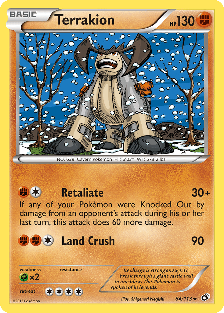 Terrakion 84/113