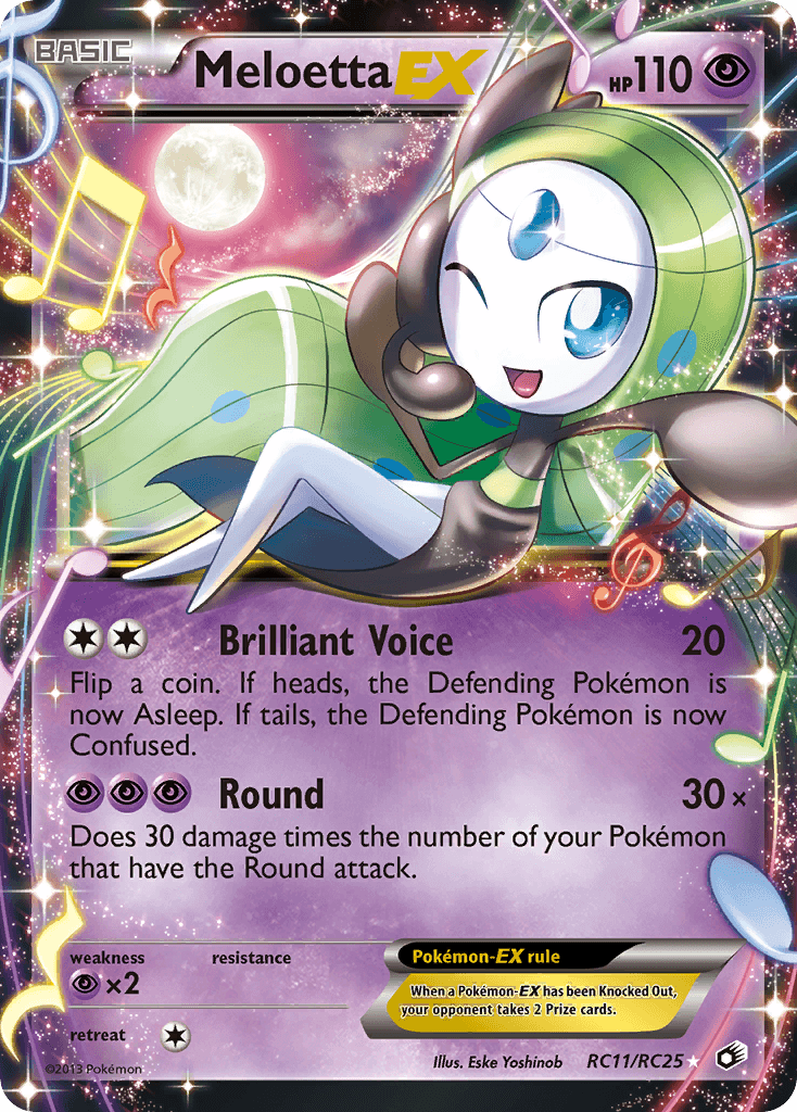 Meloetta-EX RC11/113