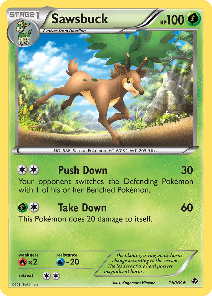 Sawsbuck 16/98