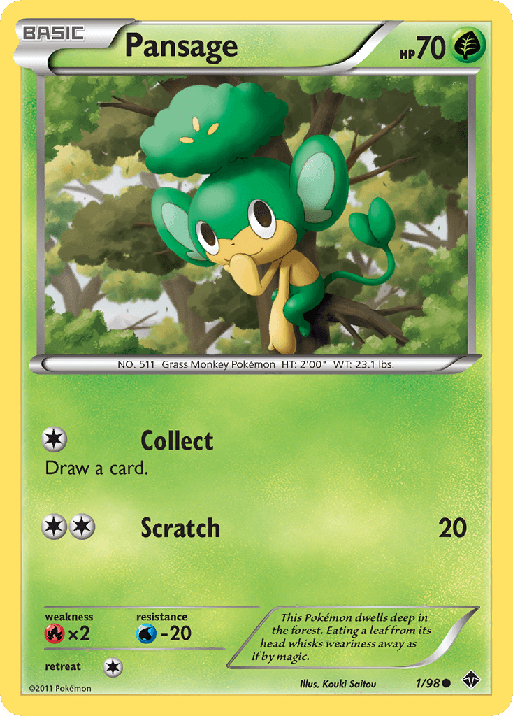 Pansage 1/98