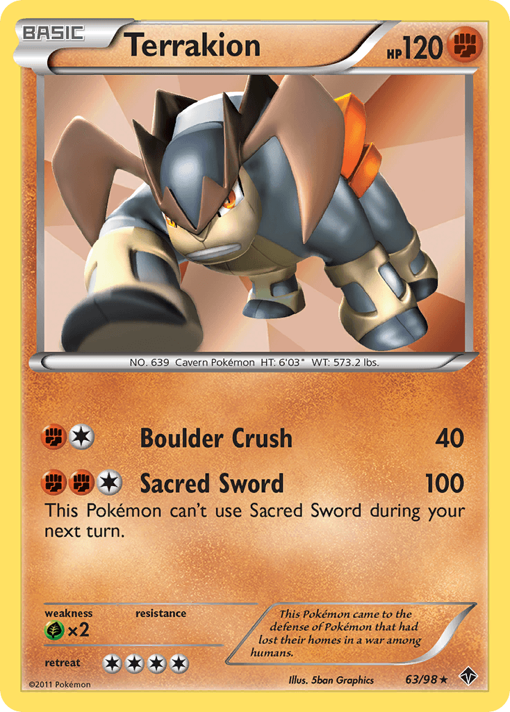 Terrakion 63/98