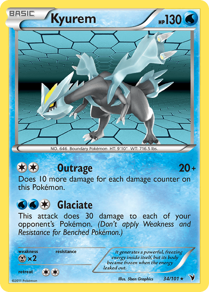 Kyurem 34/101