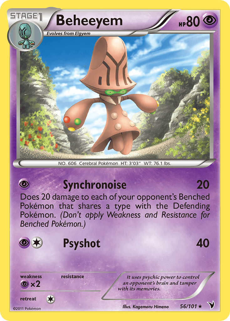 Beheeyem 56/101