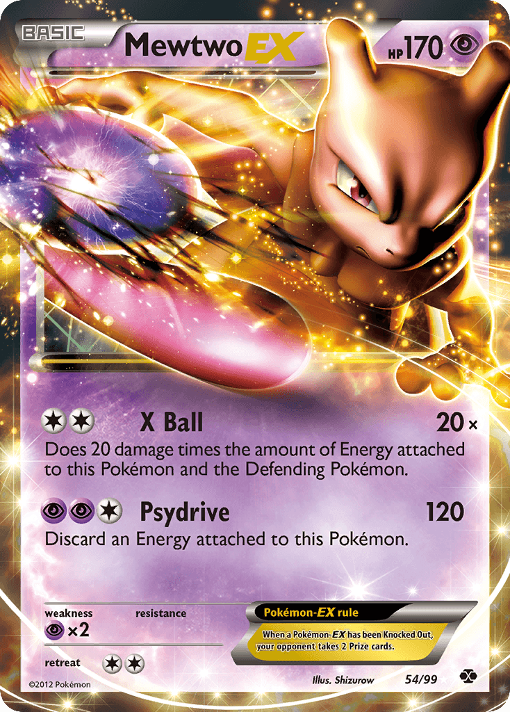 Mewtwo-EX 54/99