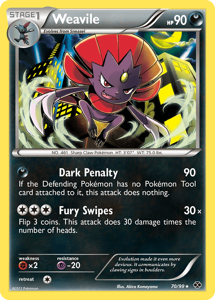 Weavile 70/99