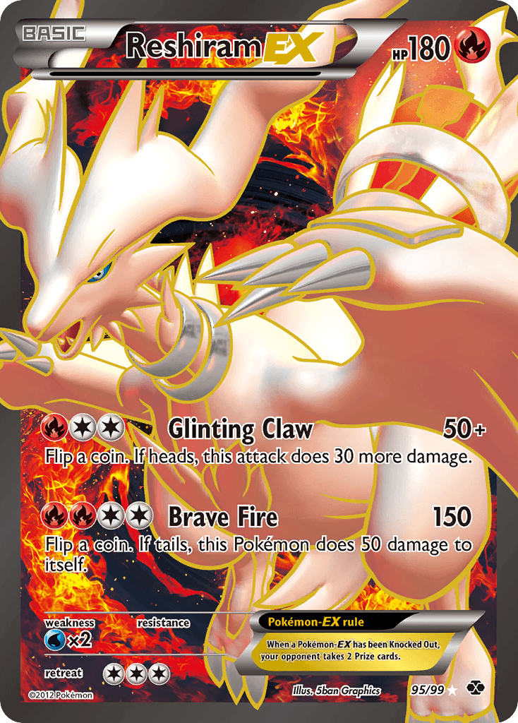 Reshiram-EX 95/99