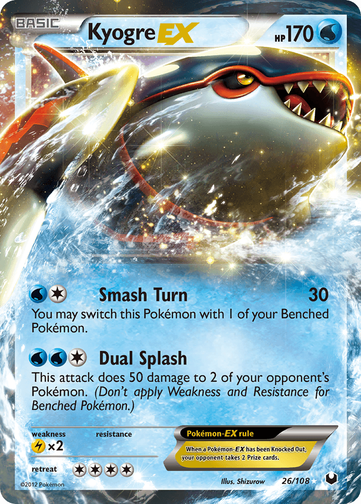Kyogre-EX 26/108