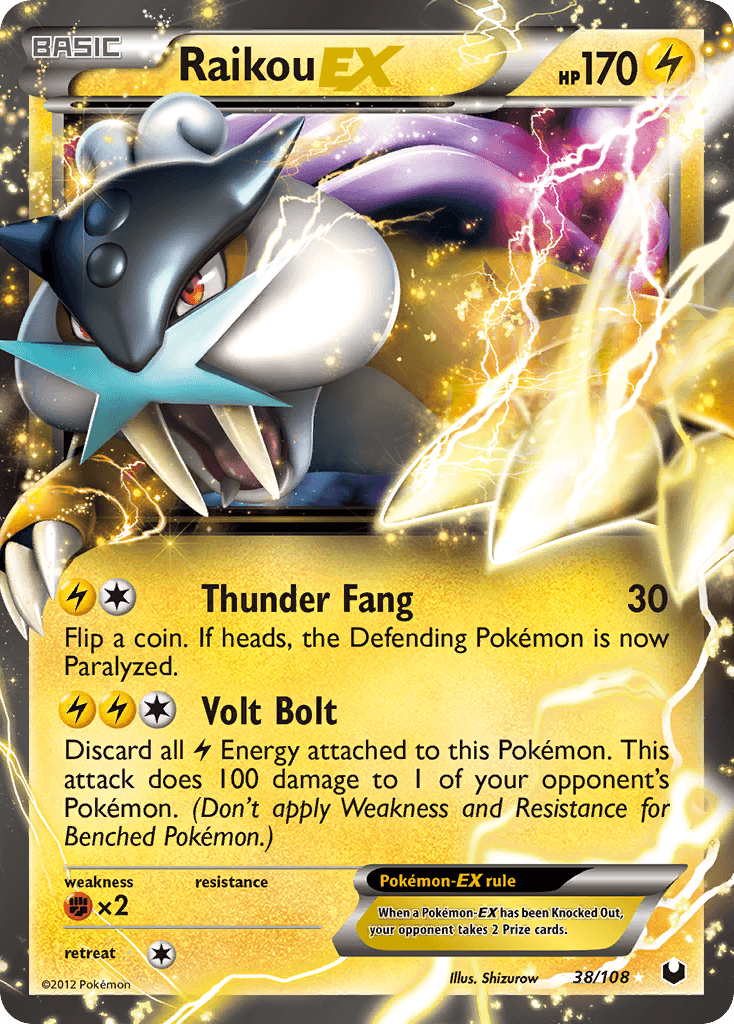 Raikou-EX 38/108