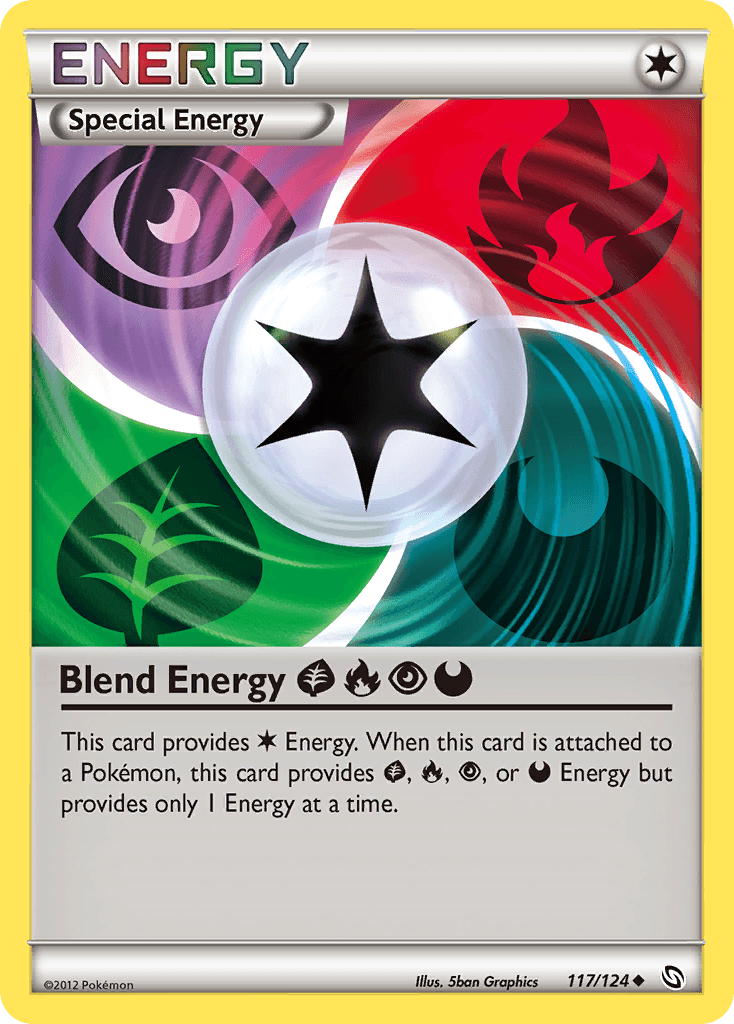 Blend Energy GrassFirePsychicDarkness 117/124