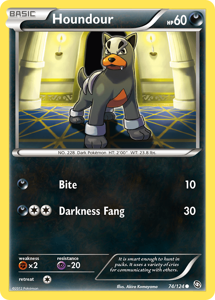 Houndour 74/124