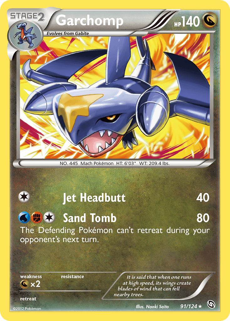Garchomp 91/124
