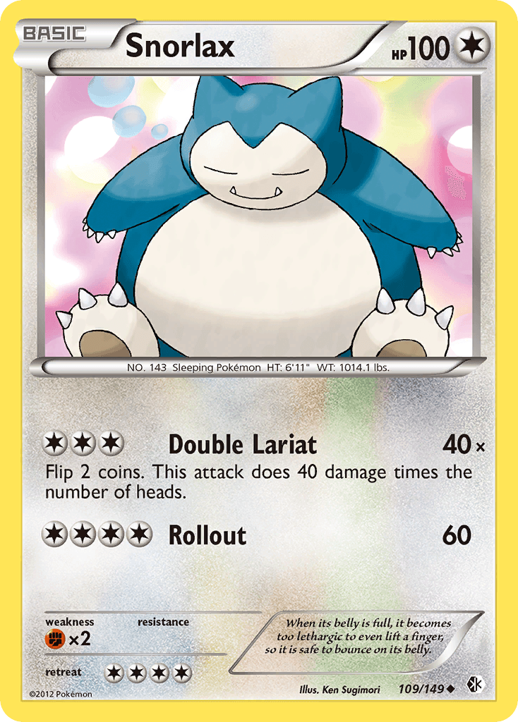 Snorlax 109/149