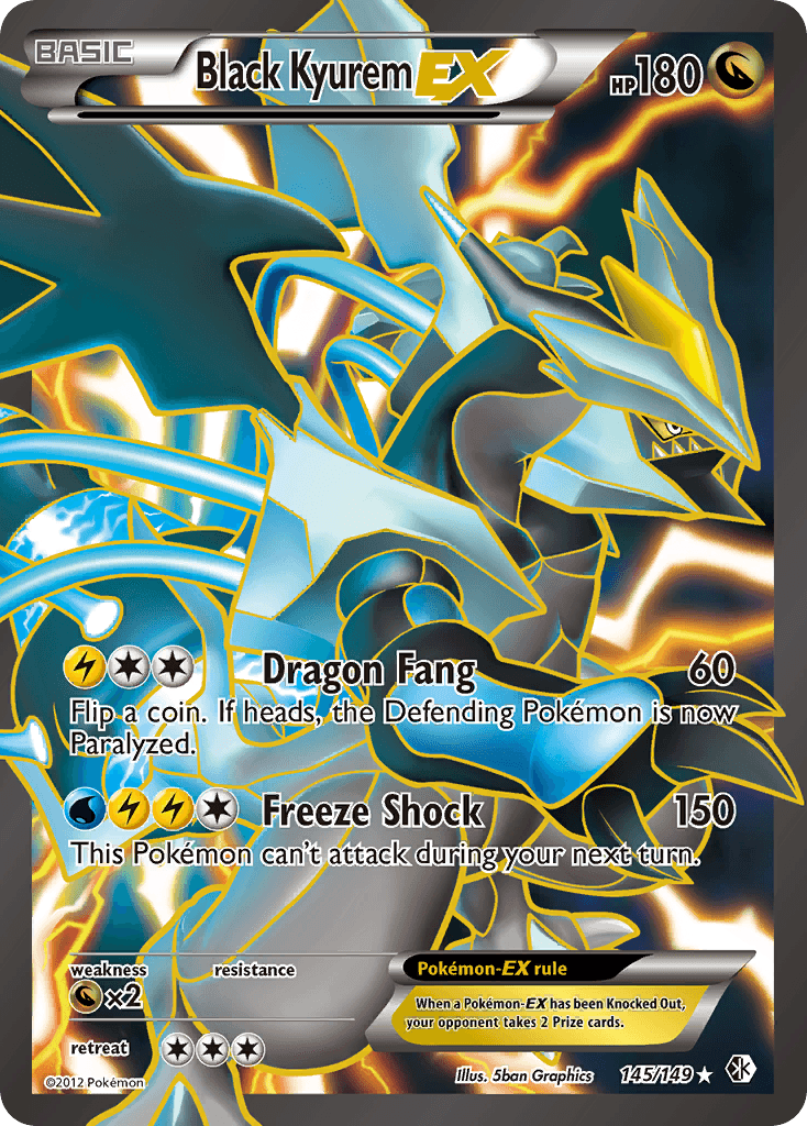 Black Kyurem-EX 145/149