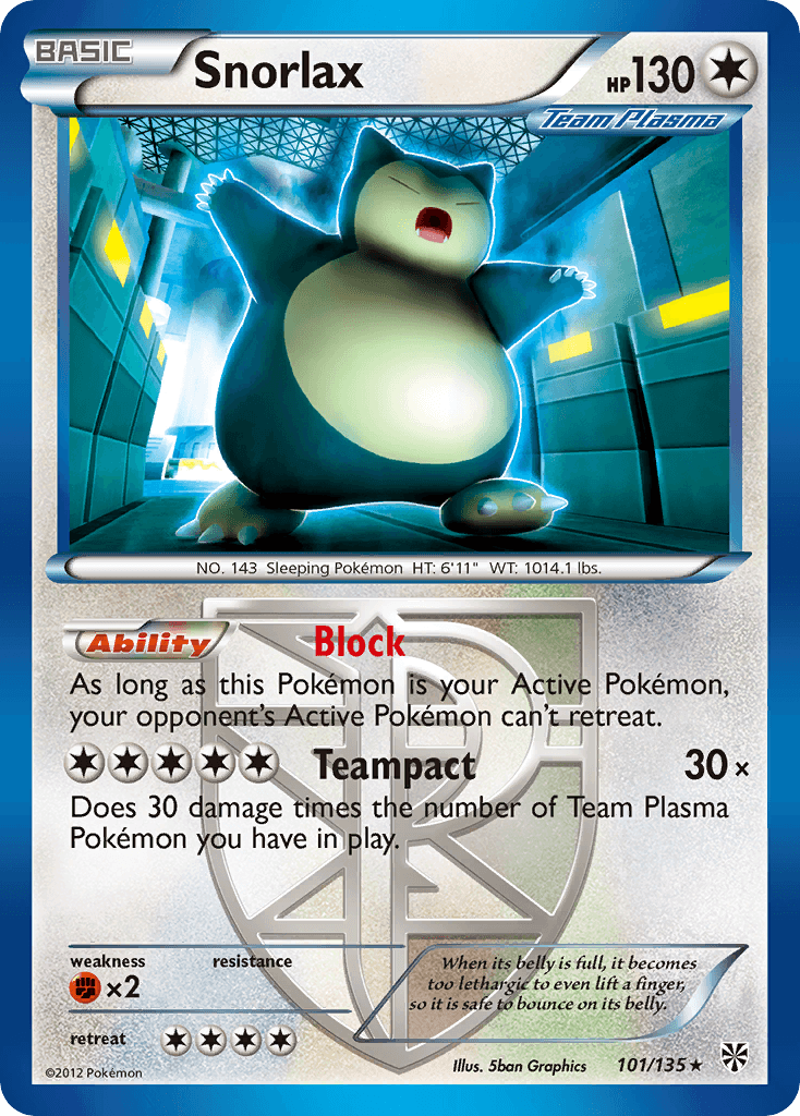 Snorlax 101/135
