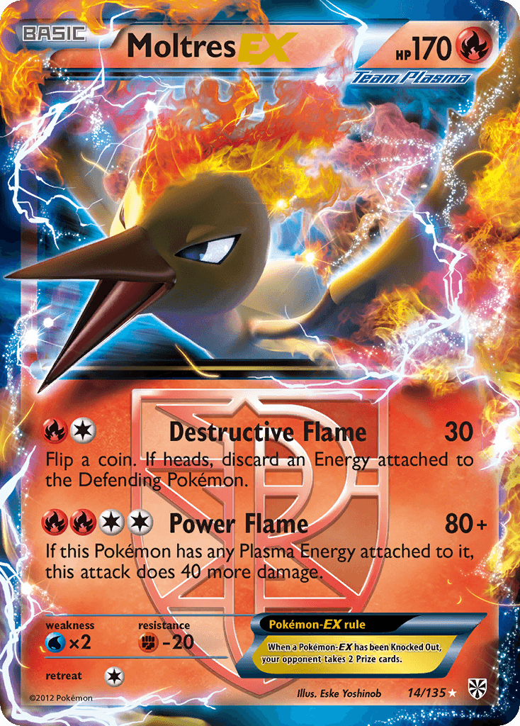 Moltres-EX 14/135