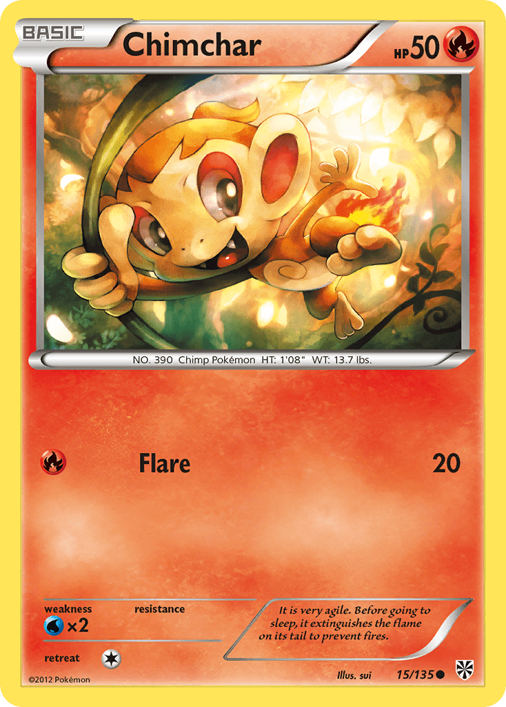 Chimchar 15/135