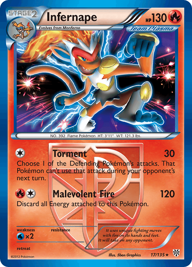 Infernape 17/135