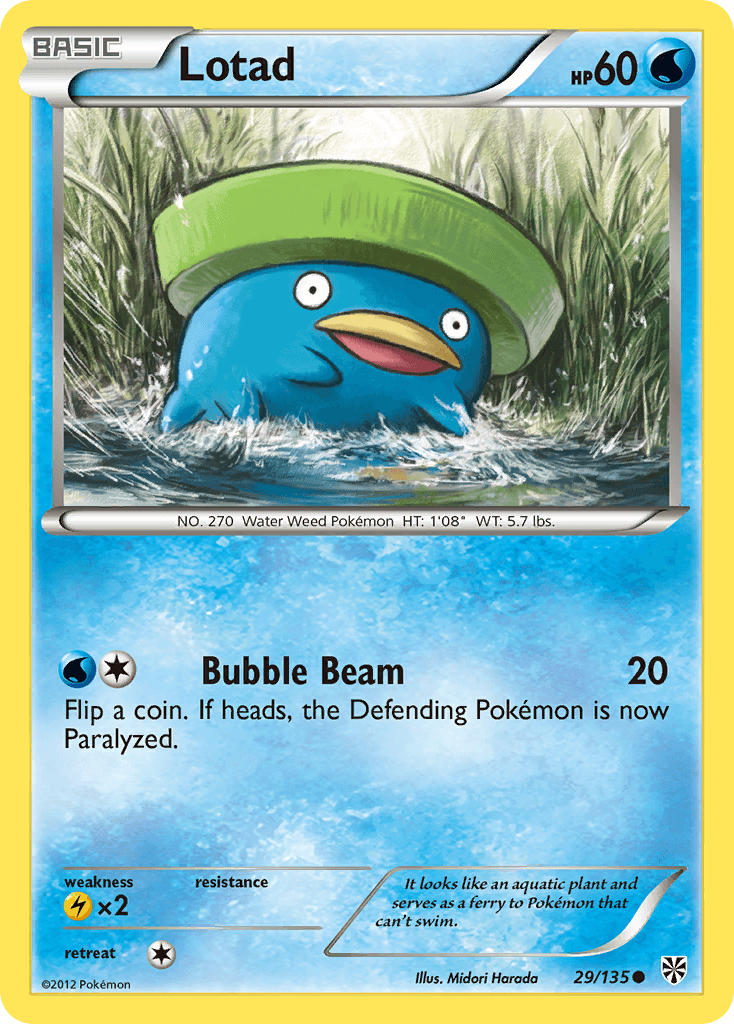 Lotad 29/135
