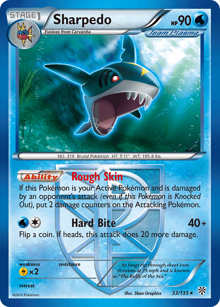 Sharpedo 33/135