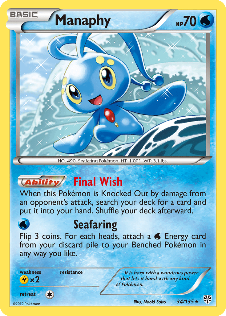Manaphy 34/135