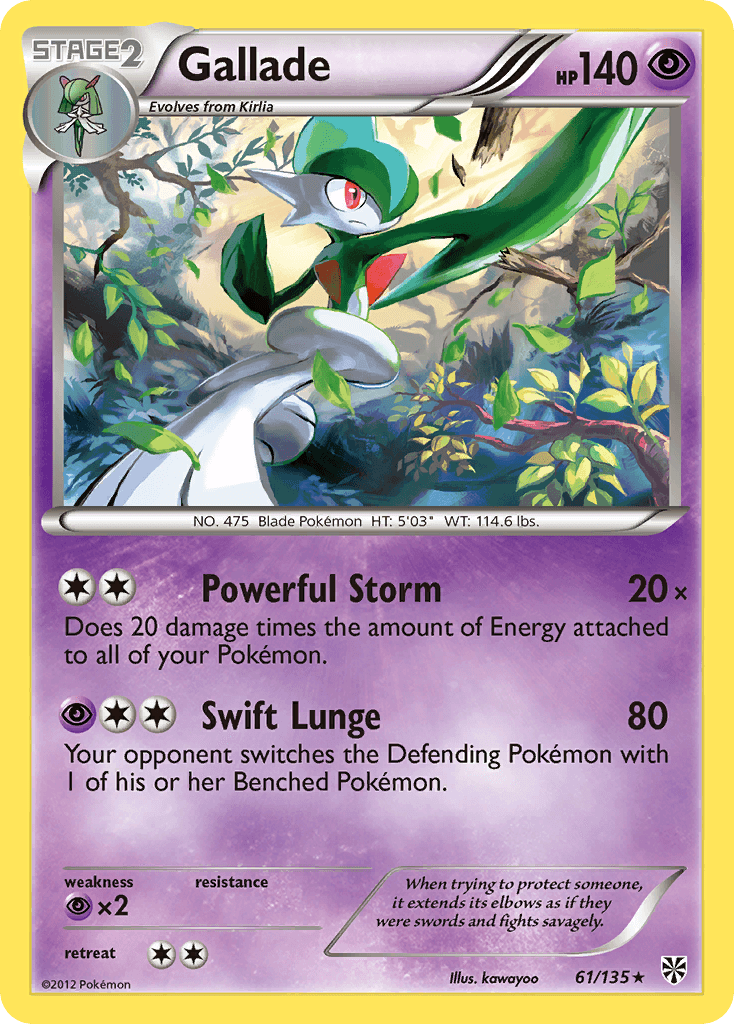 Gallade 61/135