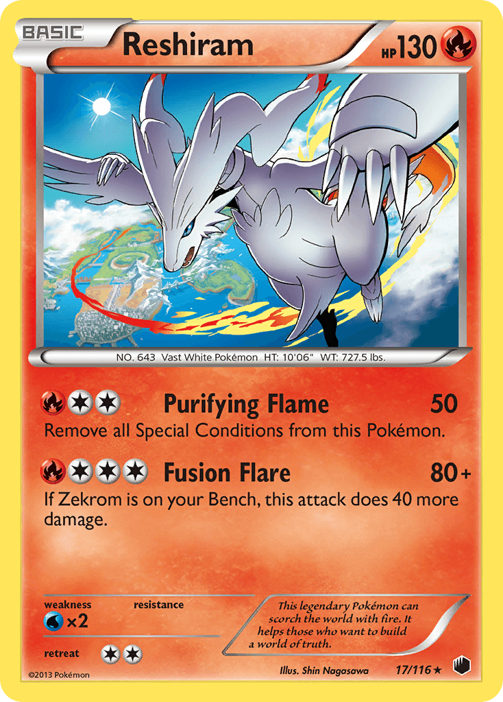 Reshiram 17/116