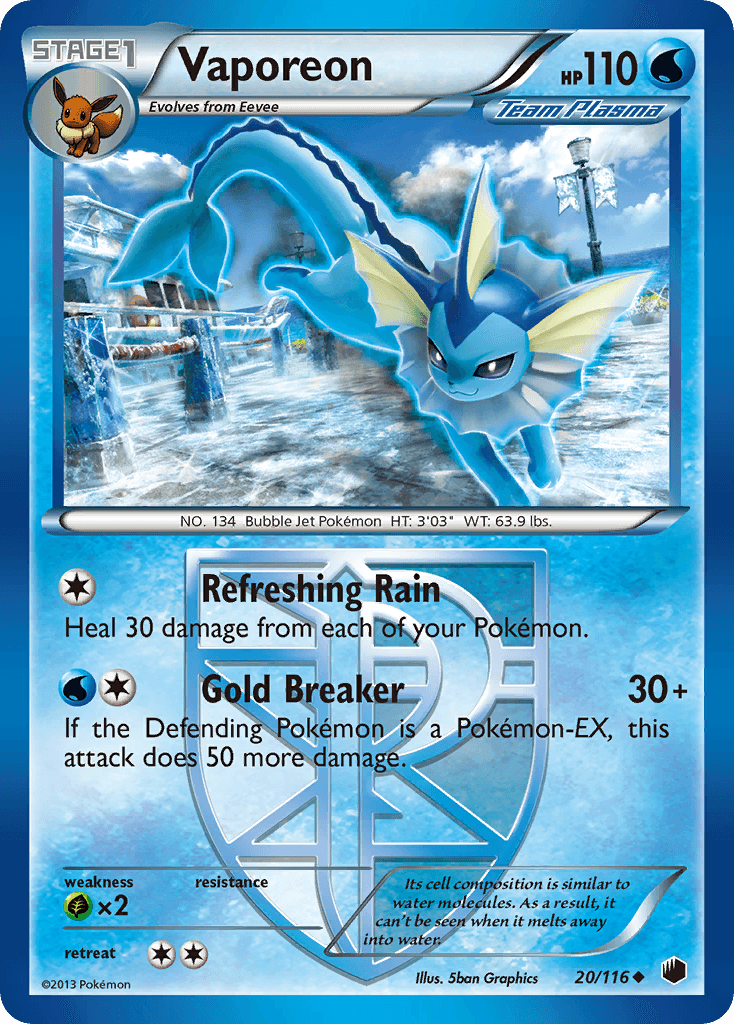 Vaporeon 20/116