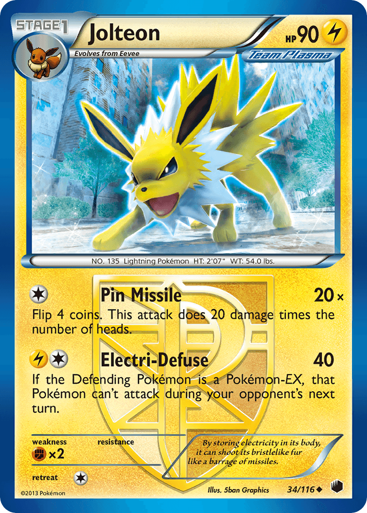 Jolteon 34/116