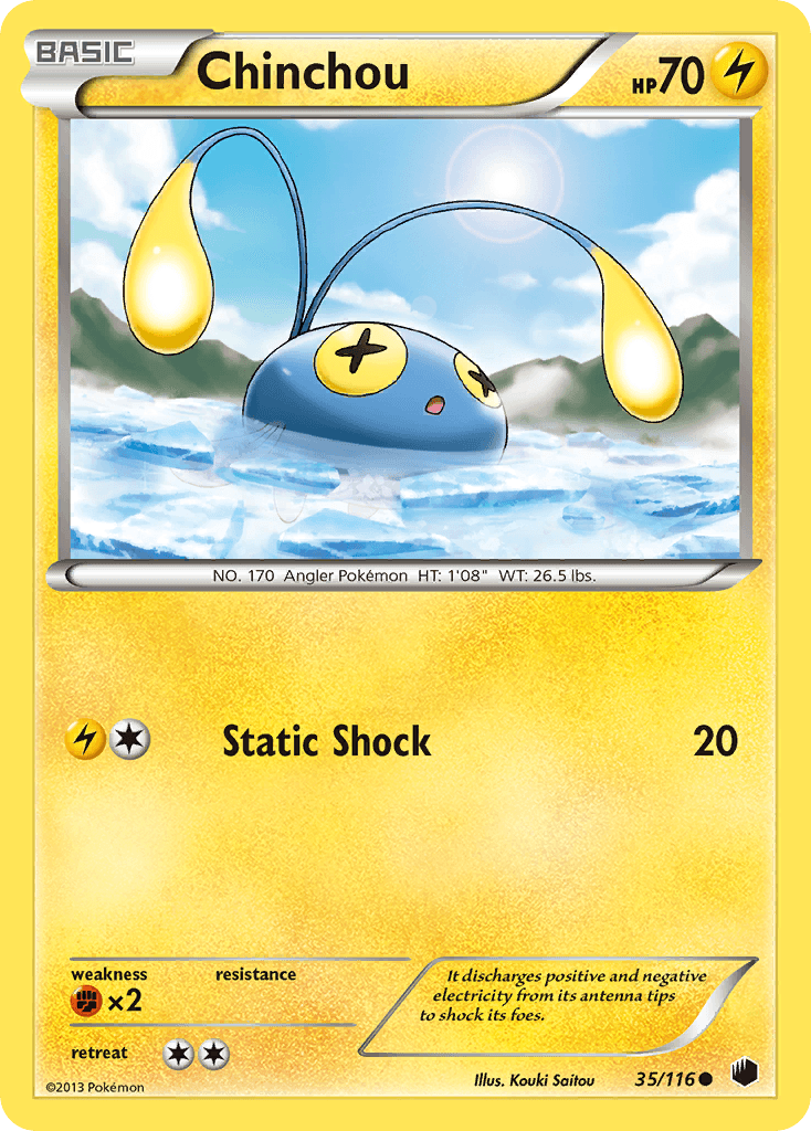 Chinchou 35/116